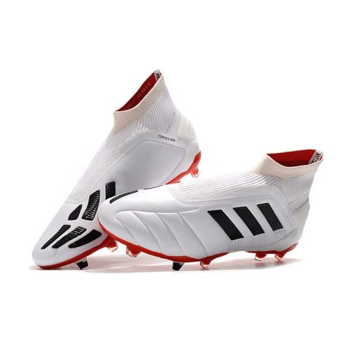 fodboldstøvler til mænd adidas Predator Mania 19 + FG ADV Hvid Sort Rød_10.jpg